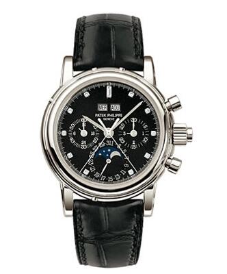 Cheap Patek Philippe Grand Complications Perpetual Calendar Split Seconds Chronograph 5004 Watches for sale 5004P-033 Platinum